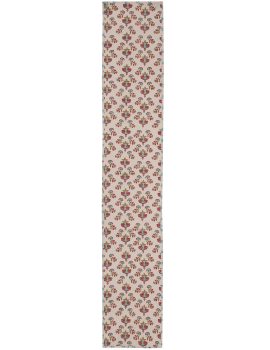 Pink floral decorative table runner