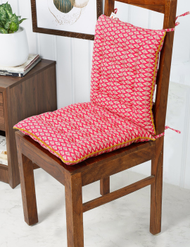 Pink chairpad/ floor cushion