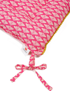 Pink chairpad/ floor cushion