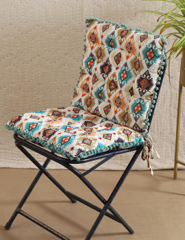 Multicolor chairpad/ floor cushion