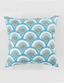 Blue sofa cushion cover- 16″x16″