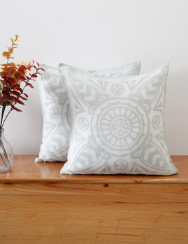 Grey linen cushion covers- 20″x20″