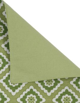 Green placemat 100% cotton