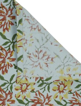 Blue printed placemat 100% cotton