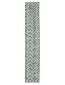 Reversible printed floral dining table runner