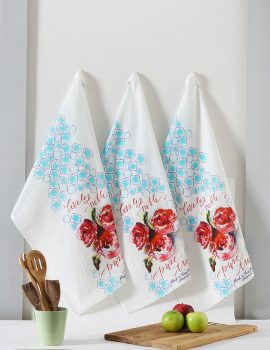 Set of 3 – Cotton cloth for kitchen