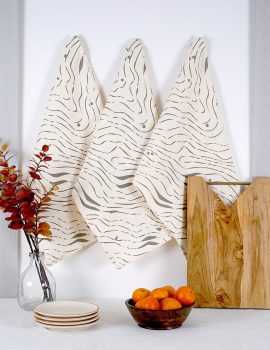 Set of 3 – Cotton kitchen towel