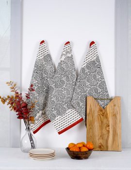 Set of 3 – Cotton kitchen towel