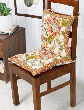Floral Chairpad / Floor Cushion