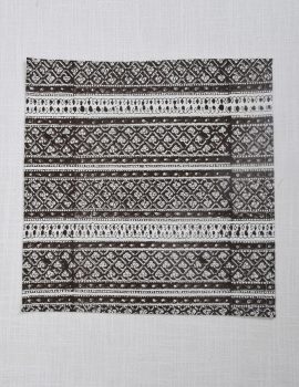 Set of 6 – 12″x12″ Brown cottonn printed napkin